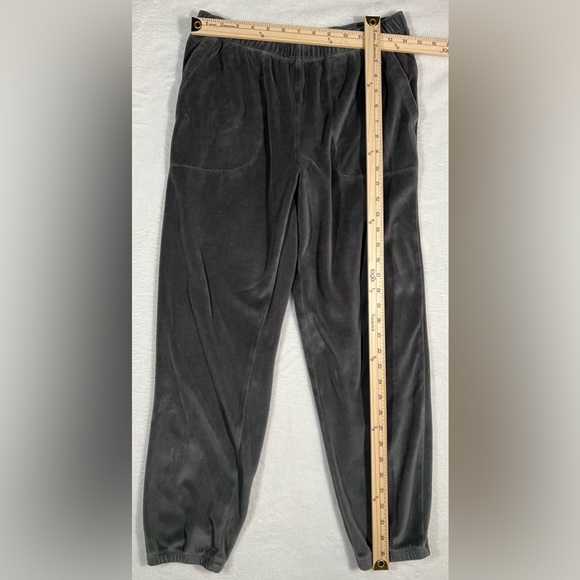 aerie velour jogger gray small - Picture 3 of 4